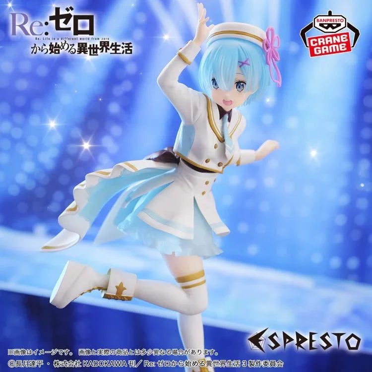 Figure | Re: Zero Starting Life in Another World | Rem | Banpresto Espresto Stage Costumes Figure Banpresto