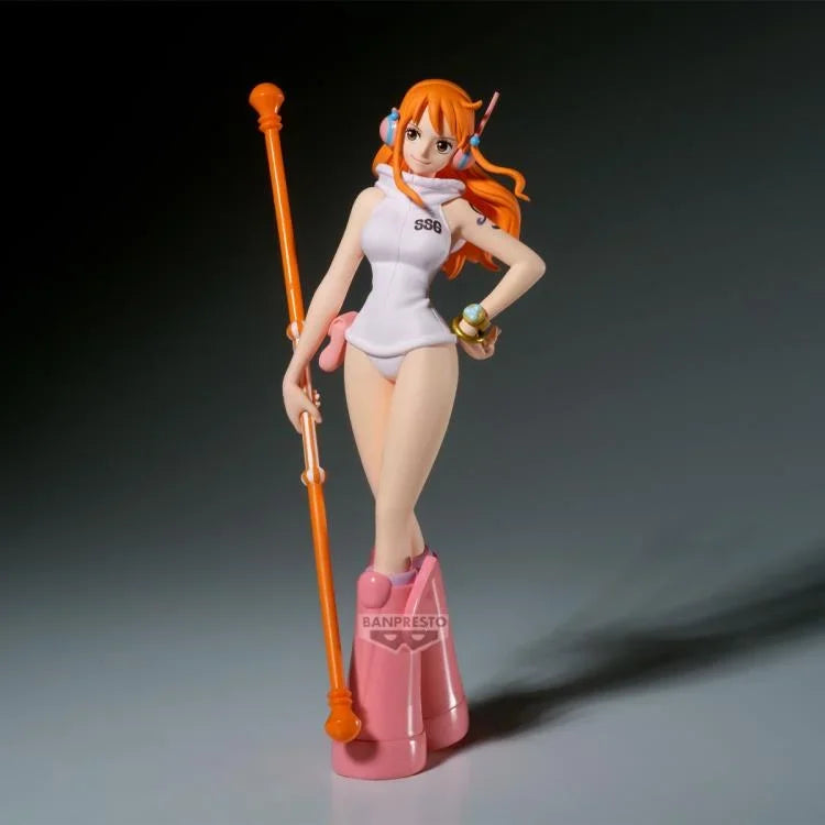 Figure | One Piece | Nami - Egghead Island | Banpresto The Shukko Figure Banpresto