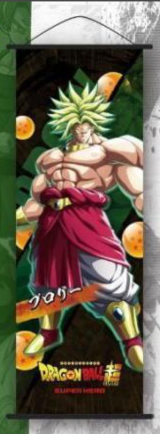 Wall Scroll | Dragon Ball | Broly (Legendary SS)