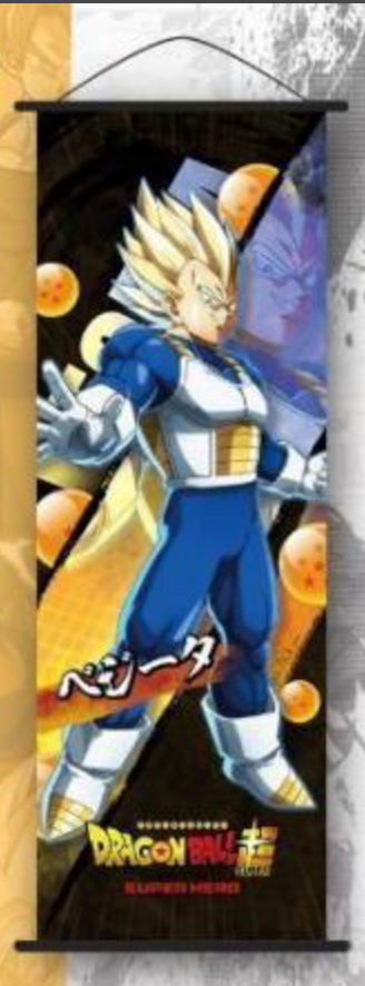 Wall Scroll | Dragon Ball | Vegeta (SS)