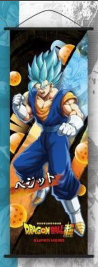 Wall Scroll | Dragon Ball | Vegito (SS Blue)