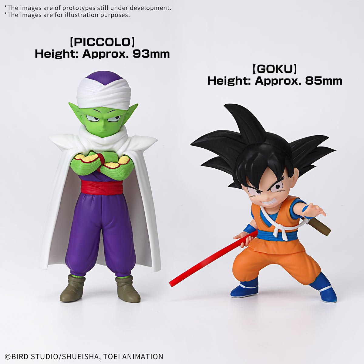 Model Kit | Dragon Ball | Son Goku Mini & Piccolo Mini