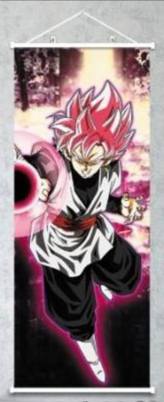 Wall Scroll | Dragon Ball | Goku Black (SS Rose)