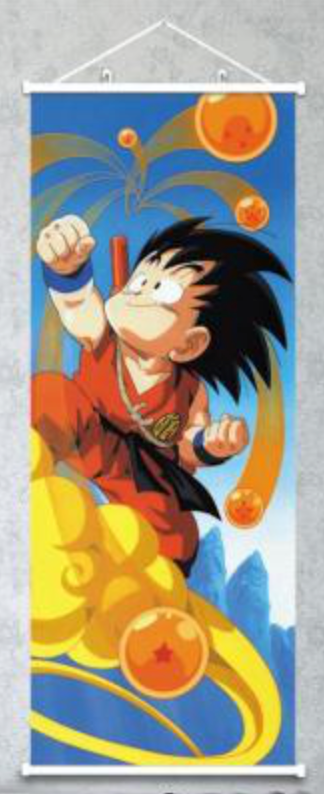 Wall Scroll | Dragon Ball | Goku (Flying Nimbus)