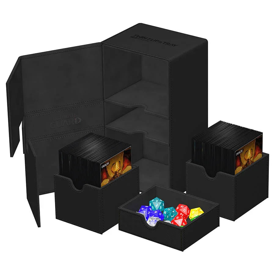 Deck Case | Ultimate Guard | Twin Flip'n'Tray 200+ (see variants) Card Storage Ultimate Guard