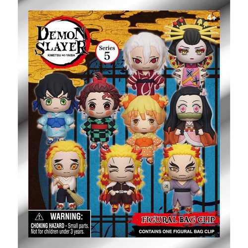 3D Foam Bag Clip | Demon Slayer: Kimetsu no Yaiba | Series 5