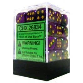 Dice | Chessex | D6 - (12mm) 36 count Dice Chessex