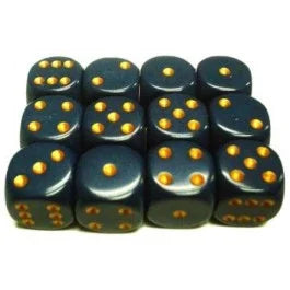 Dice | Chessex | D6 - (16mm) 12 Count Dice Chessex