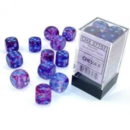 Dice | Chessex | D6 - (16mm) 12 Count Dice Chessex