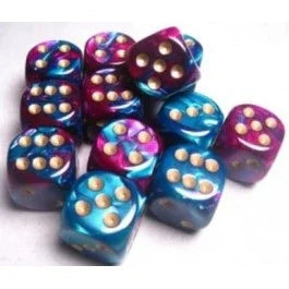 Dice | Chessex | D6 - (16mm) 12 Count Dice Chessex