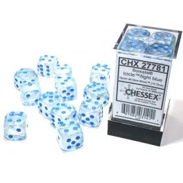 Dice | Chessex | D6 - (16mm) 12 Count Dice Chessex