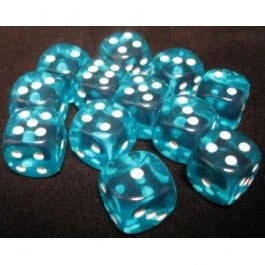 Dice | Chessex | D6 - (16mm) 12 Count Dice Chessex