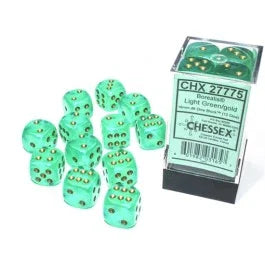 Dice | Chessex | D6 - (16mm) 12 Count Dice Chessex