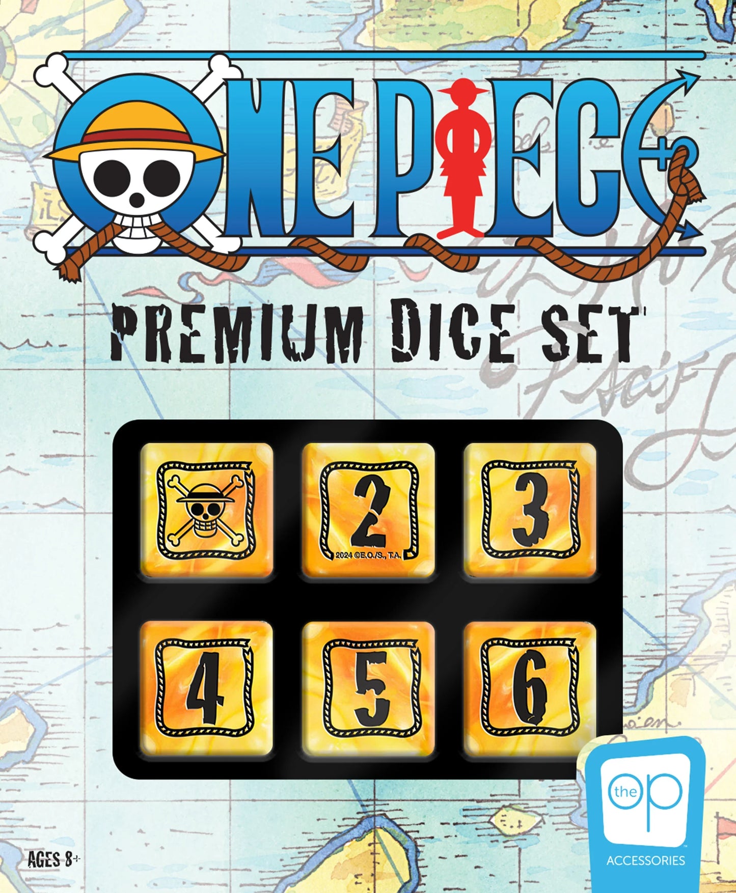 Dice | One Piece | Premium 6 Sided Dice Set Card Accessories Bandai Hobby