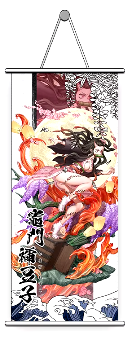 Wall Scroll | Demon Slayer: Kimetsu no Yaiba | Nezuko