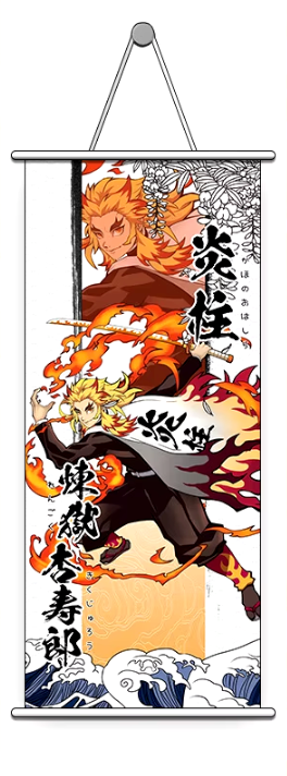 Wall Scroll | Demon Slayer: Kimetsu no Yaiba | Rengoku