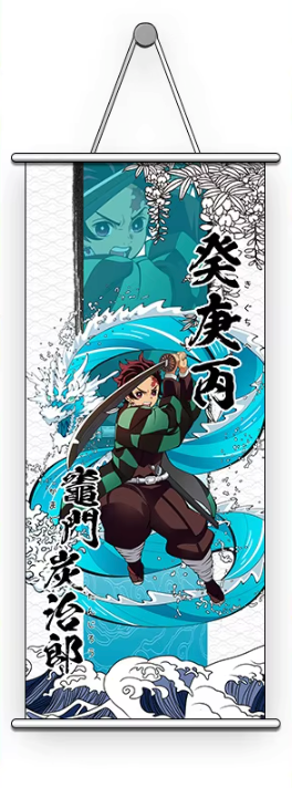 Wall Scroll | Demon Slayer: Kimetsu no Yaiba | Tanjiro Water