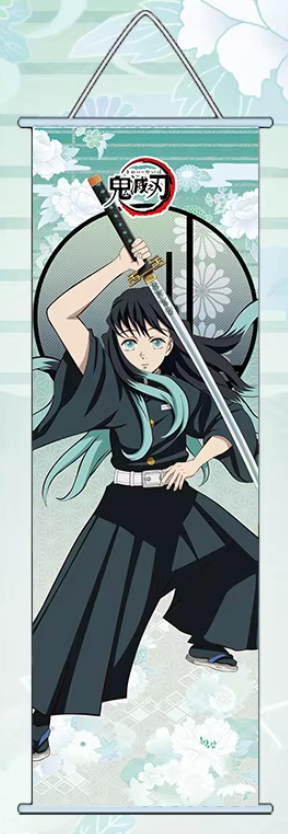 Wall Scroll | Demon Slayer: Kimetsu no Yaiba | Muichiro