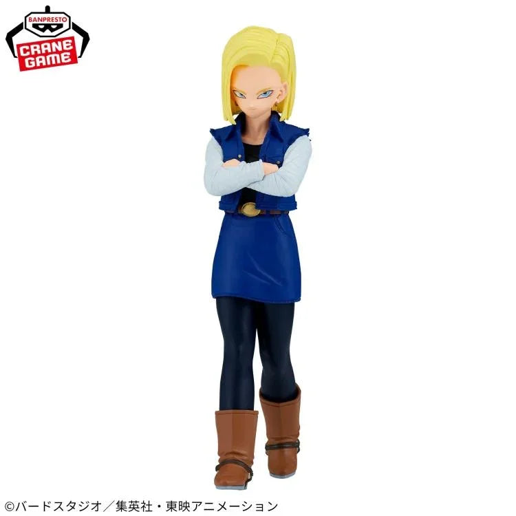 Figure | Dragon Ball | Android 18 | Solid Edge Works | Banpresto DBZ Figure Banpresto