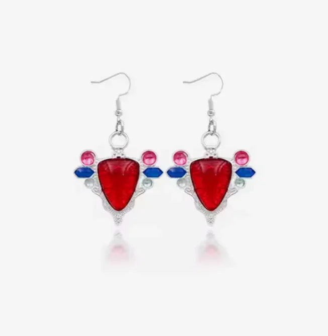 Earring | JoJo's Bizarre Adventure | Red Stone of Aja Earrings Anime Island CA