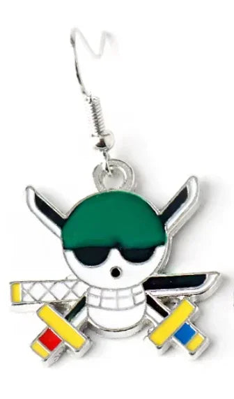 Earring | One Piece | Jolly Rogers (Skull Logos) (see variants) Earrings Anime Island CA