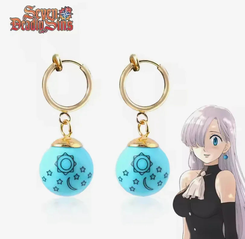 Earring | Seven Deadly Sins | Elizabeth Liones Earrings Anime Island CA