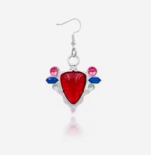 Earrings | JoJo's Bizarre Adventure | Red Stone of Aja