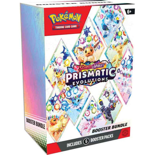Pokémon | TCG: Scarlet & Violet: Prismatic Evolutions | Booster Bundle