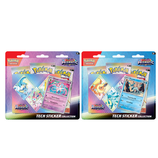 Pokémon | TCG: Scarlet & Violet: Prismatic Evolutions | Tech Sticker Collection
