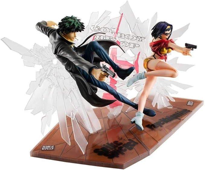 Figure | Cowboy Bebop | Spike & Faye 1st GIG SET [repeat] | MegaHouse Figure MegaHouse