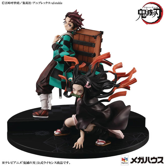 Figure | Demon Slayer: Kimetsu no Yaiba | Kamado Siblings | MegaHouse Precious G.E.M. Series - Anime Island CA