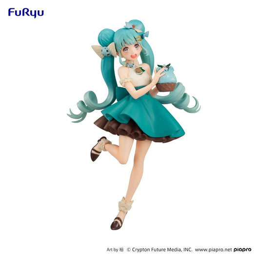 Figure | Hatsune Miku | Chocolate Mint | FuRyu SweetSweets Series Figure FuRyu