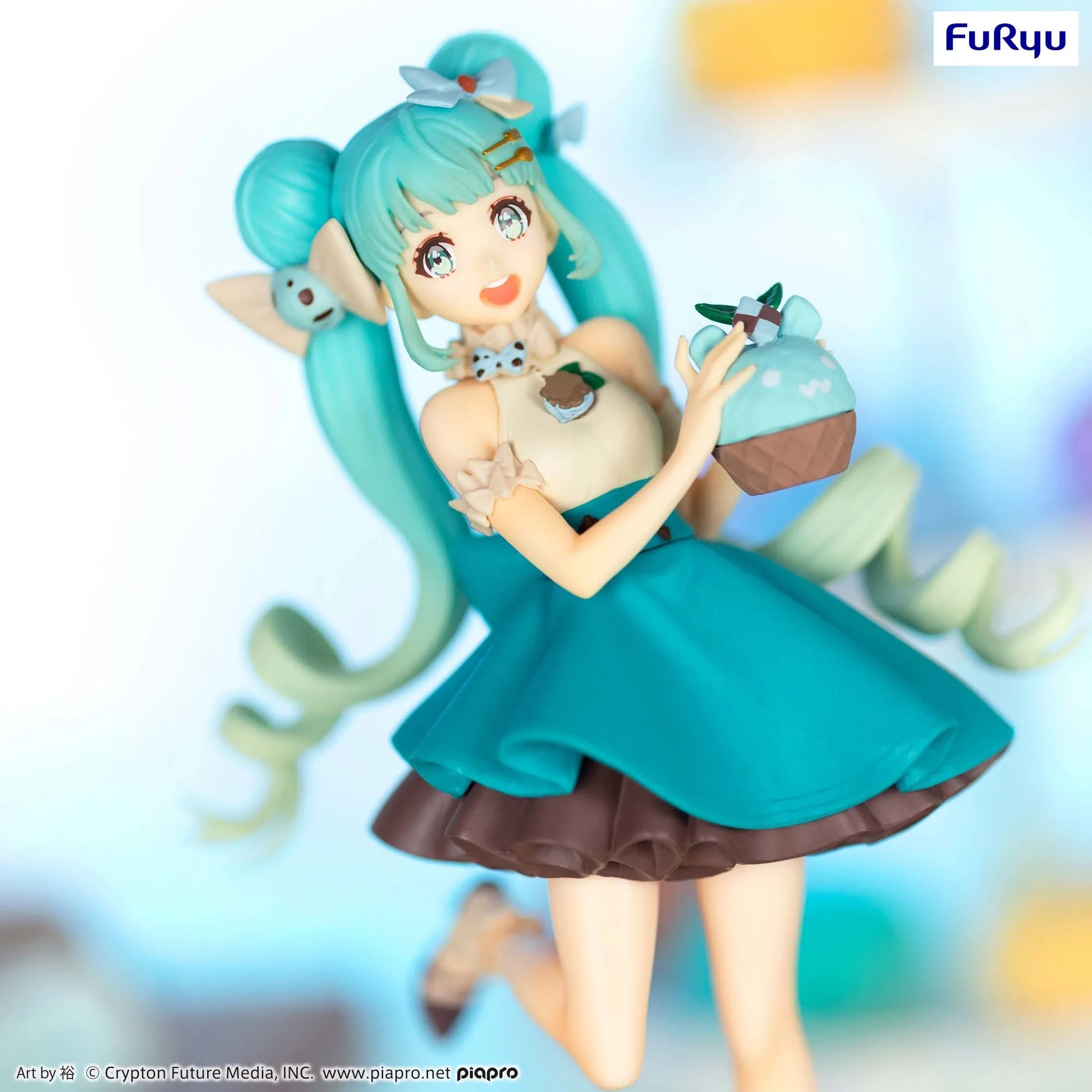 Figure | Hatsune Miku | Chocolate Mint | FuRyu SweetSweets Series Figure FuRyu