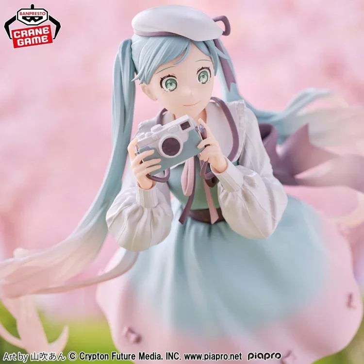 Figure | Hatsune Miku | Holiday Memories Camera | Banpresto Figure FuRyu