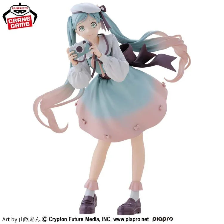 Figure | Hatsune Miku | Holiday Memories Camera | Banpresto Figure FuRyu