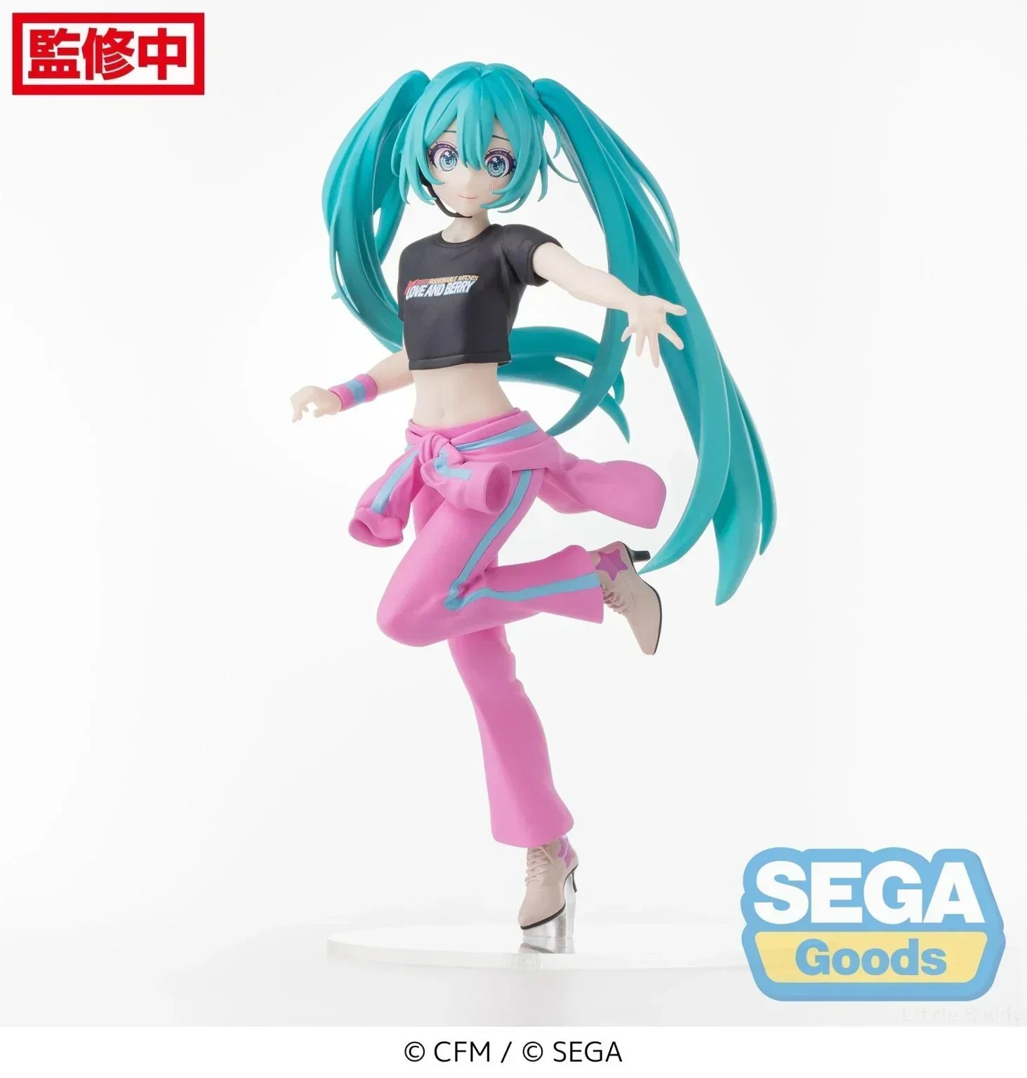Figure | Hatsune Miku | x Love and Berry Dress Up and Dance! | Berry Costume | SEGA Desktop x Decorate Figure SEGA