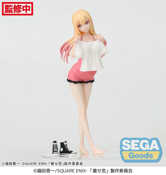 Figure | My Dress-Up Darling | Marin Kitagawa | Trying On Figure | SEGA Luminasta Figure SEGA