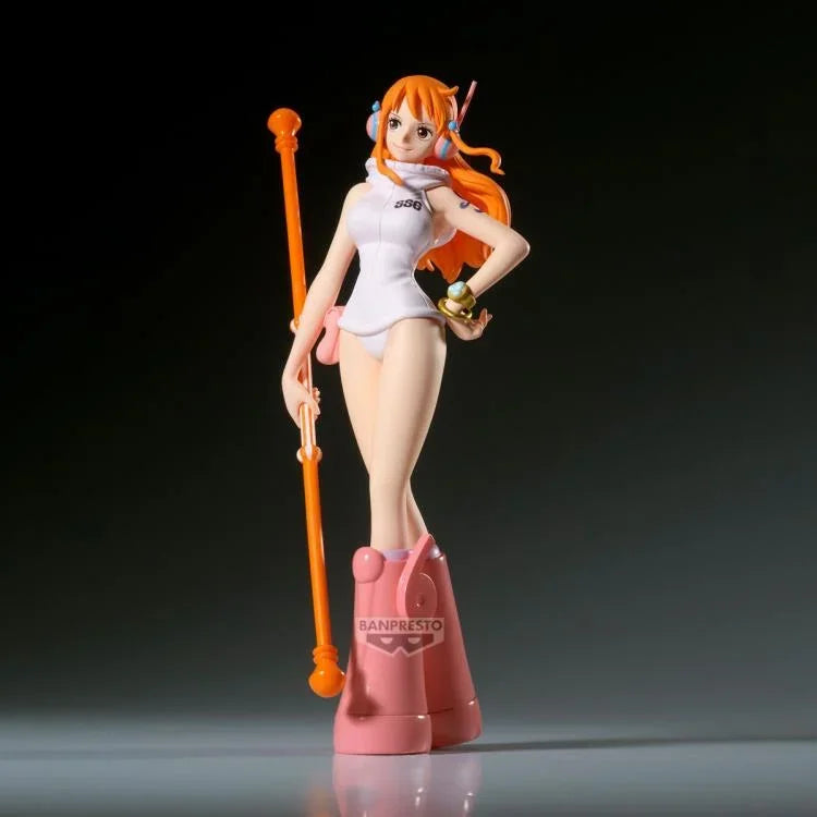 Figure | One Piece | Nami - Egghead Island | Banpresto The Shukko Figure Banpresto