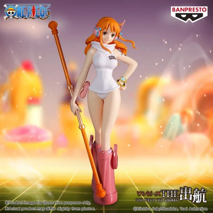 Figure | One Piece | Nami - Egghead Island | Banpresto The Shukko Figure Banpresto