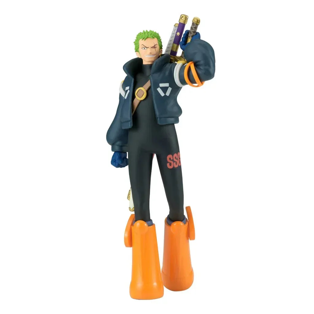 Figure | One Piece | Roronoa Zoro - Egghead Island | Banpresto The Shukko Figure Banpresto