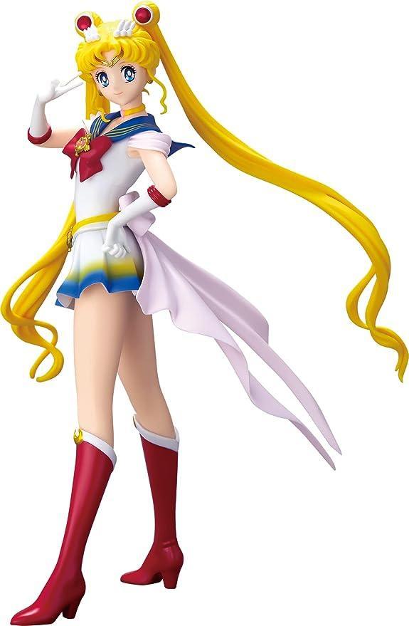 Figure | Pretty Guardian Sailor Moon | Super Sailor Moon II Figure Ver B | Banpresto Glitter & Glamours Figure Banpresto
