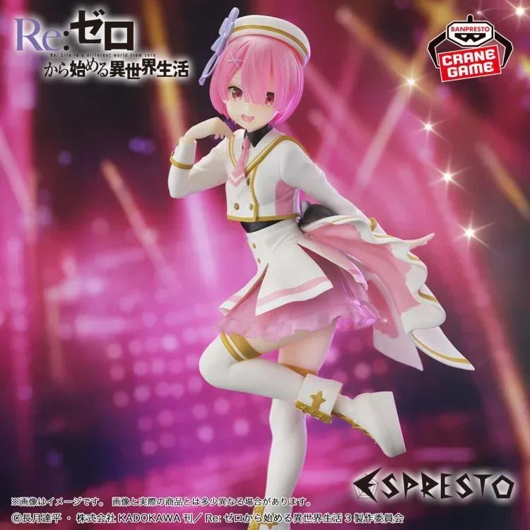 Figure | Re: Zero Starting Life in Another World | Ram | Banpresto Espresto Stage Costumes Figure Banpresto