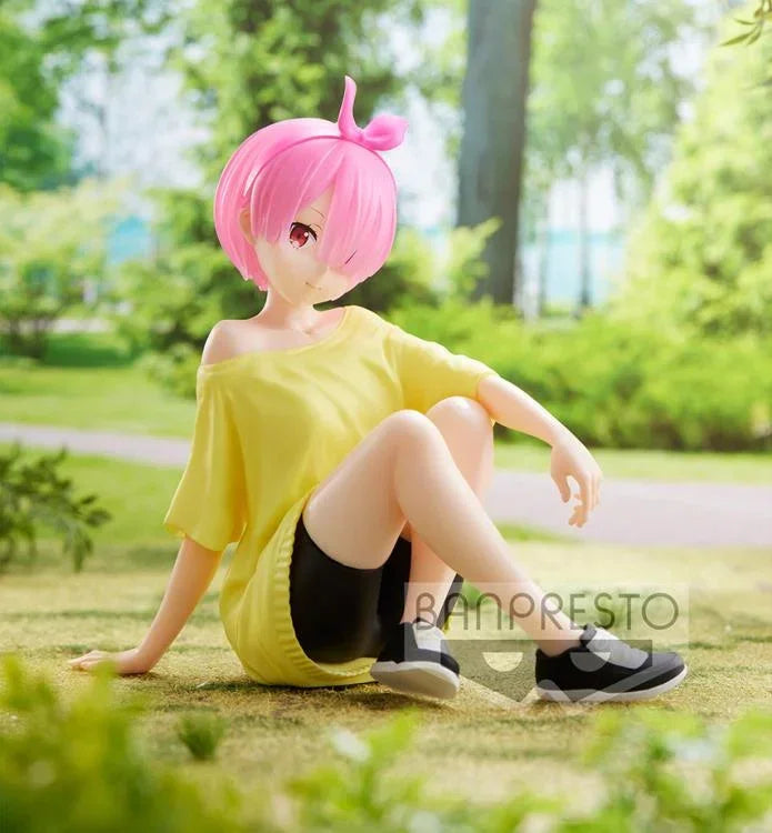 Figure | Re:Zero − Starting Life in Another World | RAM Training Style | Banpresto Relax Time Figure Banpresto
