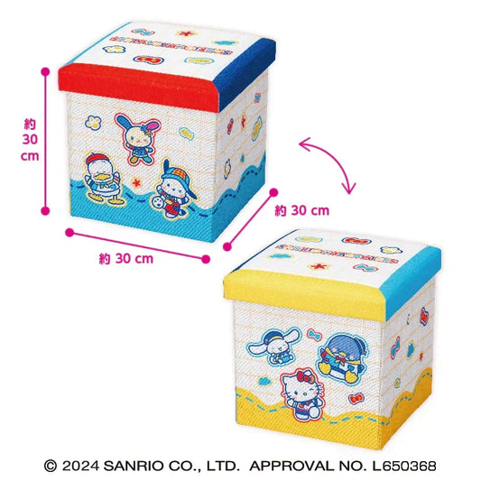Furniture | Sanrio | Toy Box Folding Stool 11.8" Furniture Eikoh