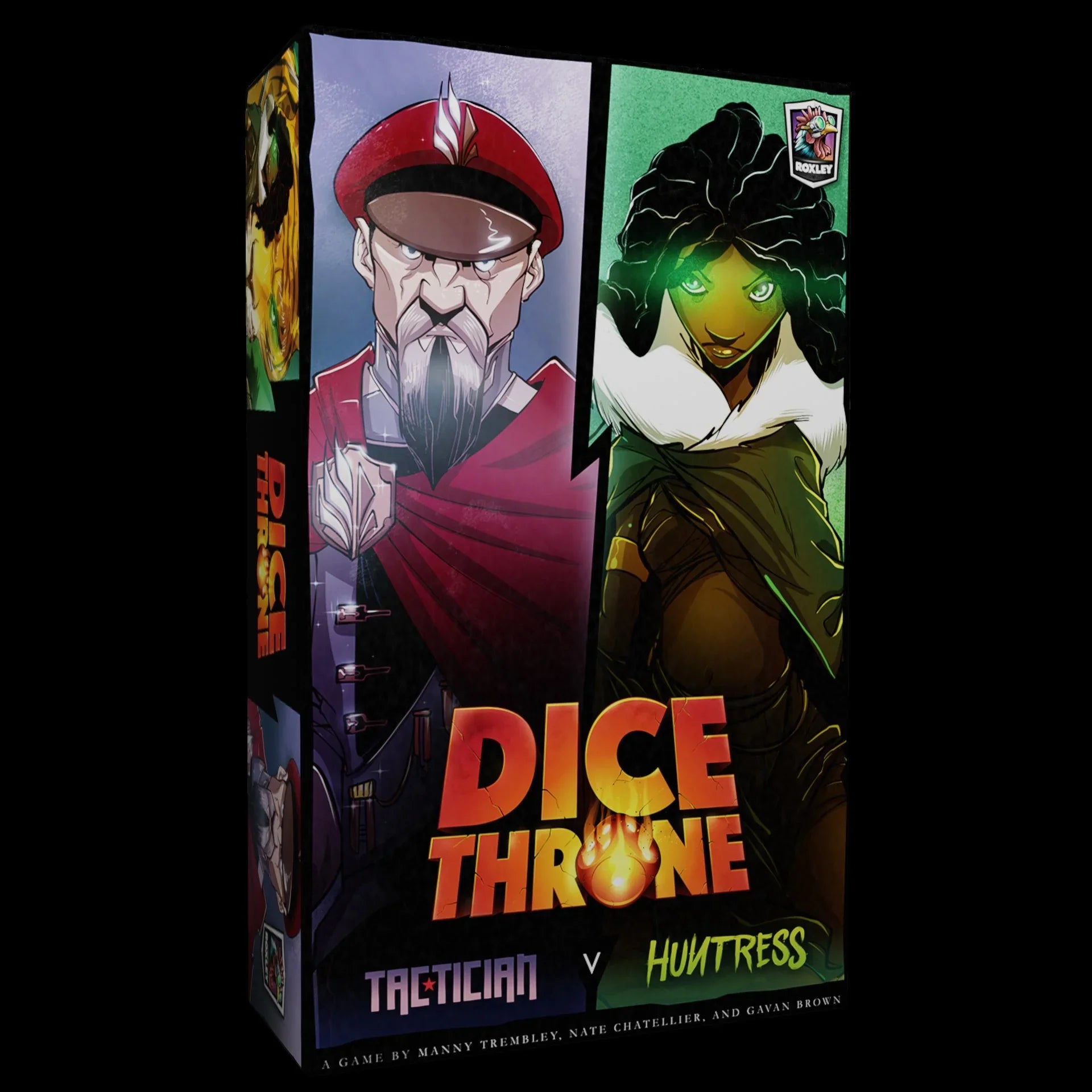 Game | Dice Throne: Tactician vs Huntress Games & Puzzles Roxley Games