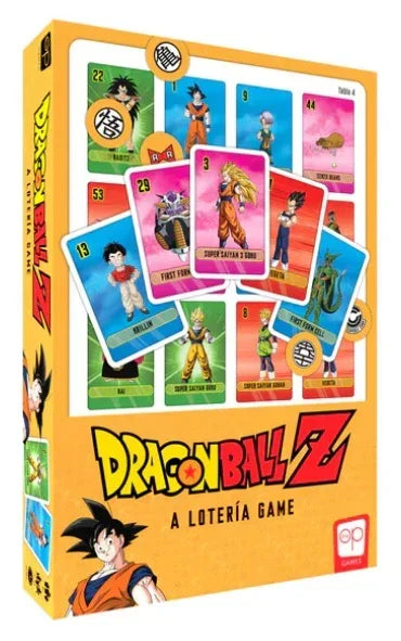 Game | Dragon Ball Z | Loteria Games & Puzzles USAOPOLY