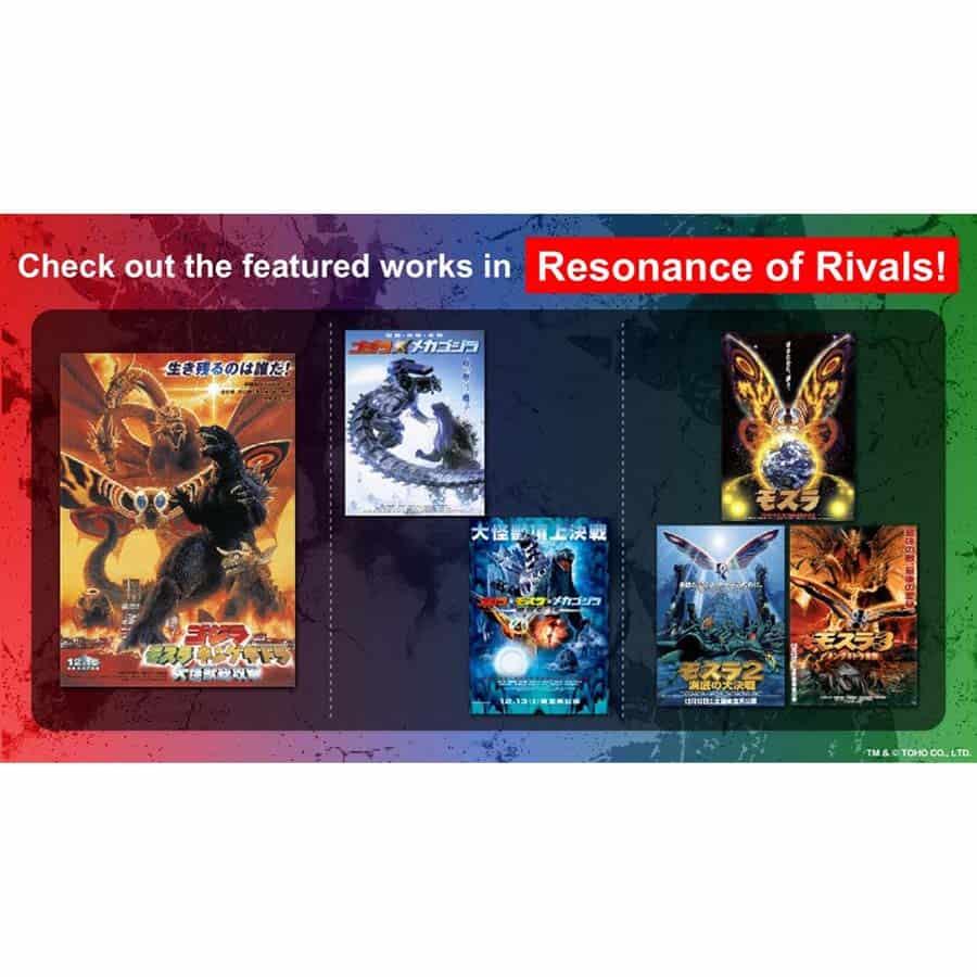GODZILLA CARD GAME: BOOSTER SET 3: RESONANCE OF RIVALS (12CT) Cards Bushiroad