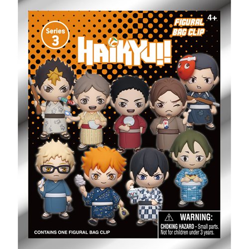 3D Foam Bag Clip | Haikyuu!! | Series 3