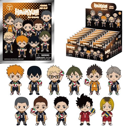 3D Foam Bag Clip | Haikyuu!! | Series 2