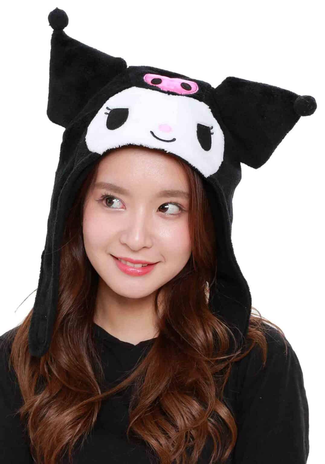 Hat | Sanrio | Kuromi | SAZAC Kigurumi Hats SAZAC